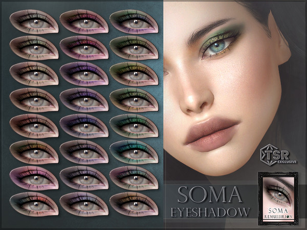 Sims 4 — Soma Eyeshadow by RemusSirion — Since TSR removed me from their Artist program on 30th of august 2024, this item