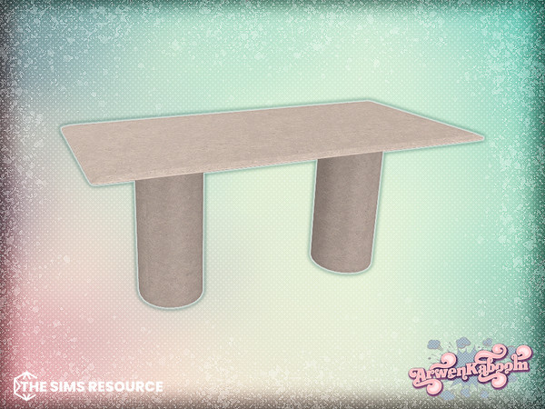 Sims 4 — Earthen - Dining Table by ArwenKaboom — A desert inspired dining room with earth tones. All items are base game
