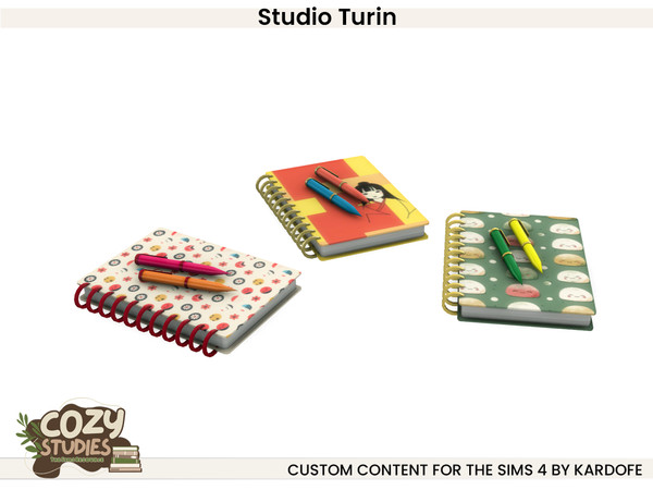 Sims 4 — kardofe_Studio Turin_Diary by kardofe — Cosy studio in Nordic style, with light and practical furniture and some