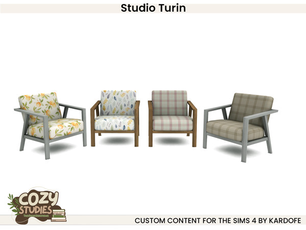 Sims 4 — kardofe_Studio Turin_LivingChair by kardofe — Cosy studio in Nordic style, with light and practical furniture