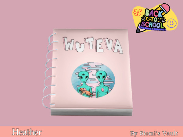 Sims 4 — Heather - Folder by siomisvault — Hello out there! I made a back to school set for all of you I hope you like