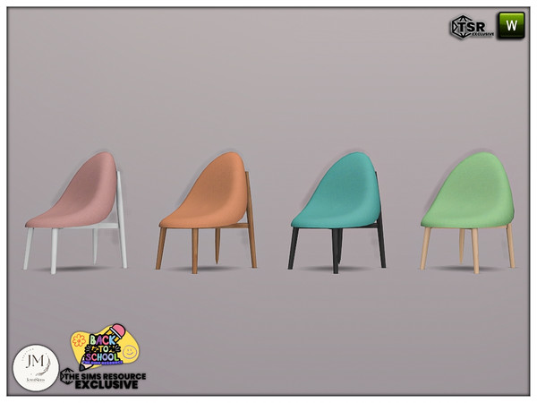 Sims 4 — back to school deku chair desk by jomsims — Back to school. but art school inspiration.