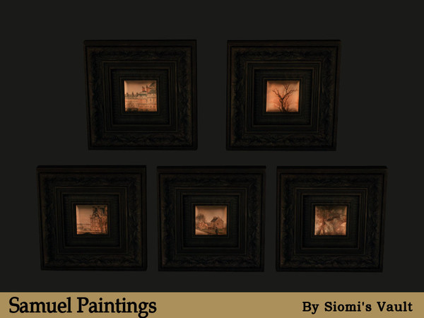 Sims 4 — Samuel Paintings - Painting #02 by siomisvault — Hello! I made a good amount of Paintings for your walls! I hope
