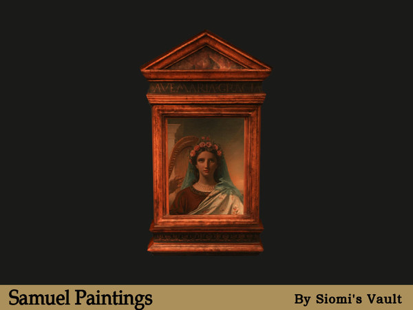 Sims 4 — Samuel Paintings - Painting  #04 by siomisvault — Hello! I made a good amount of Paintings for your walls! I