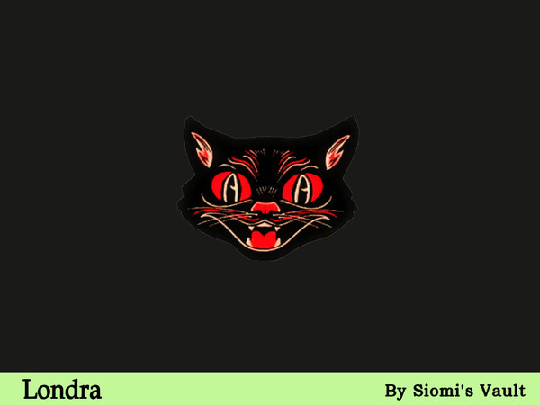 Sims 4 — Londra - Cat Wall by siomisvault — Londra set is part of the room I made for the whole month so you'll find cool