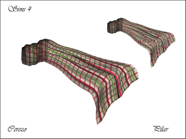Sims 4 — CerezoDecoTable by Pilar — country style for dream cabins