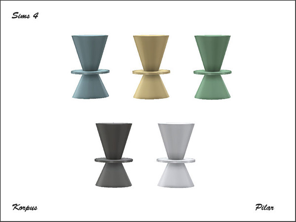 Sims 4 — CYFI  Korpus BarStool by Pilar — CYFI Korpus BarStool