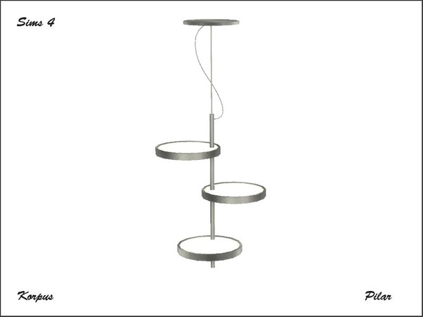 Sims 4 — CYFI Korpus CeilingLinght2 by Pilar — CYFI Korpus CeilingLinght2