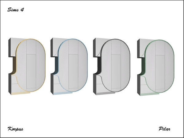 Sims 4 — CYFI Korpus Refrigerator2 by Pilar — CYFI Korpus Refrigerator2