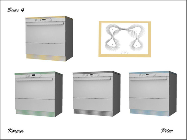 Sims 4 — CYFI Korpus Stove by Pilar — CYFI Korpus Stove