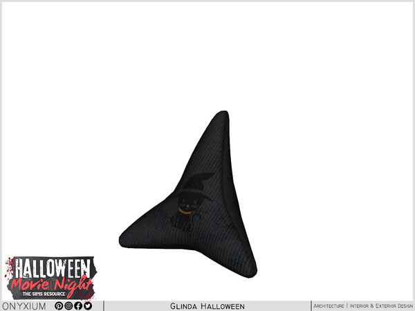 Sims 4 — Glinda Star Pillow by Onyxium — Onyxium@TSR Design Workshop Halloween Collection - Belong To The 2024 Year
