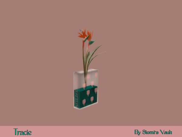Sims 4 — Tracie - Book Vase by siomisvault — I wanted something cute for all of you so here we go I made Tracie a cute