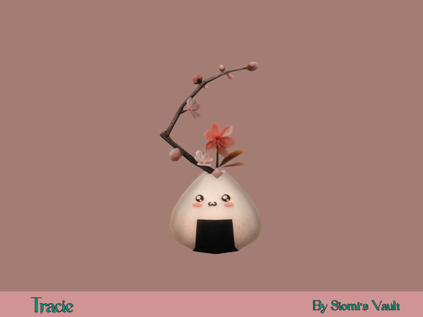 Sims 4 — Tracie - Small plant by siomisvault — I wanted something cute for all of you so here we go I made Tracie a cute