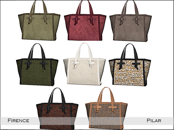 Sims 4 — Pilar Firence Bag1 by Pilar — Decorative objects to create a handbag store or decorate closets and dressing