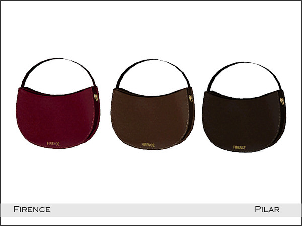 Sims 4 — Pilar Firence Bag2 by Pilar — Decorative objects to create a handbag store or decorate closets and dressing