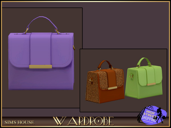 Sims 4 — [Sims House] WOMEN'S BAG DECOR | WARDROBE by Sims_House — WARDROBE