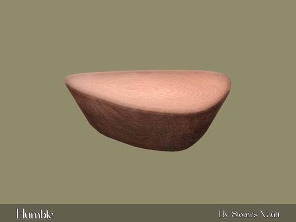 Sims 4 — Humble- Coffee Table by siomisvault — I like this set it's modern a mix of rustic I'm not sure but I like it so