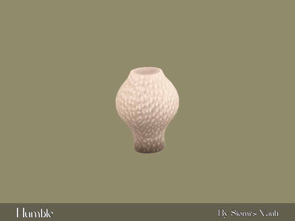Sims 4 — Humble - Vase by siomisvault — I like this set it's modern a mix of rustic I'm not sure but I like it so I hope