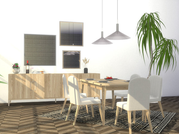 Sims 3 — Sona Dining Room by Onyxium — Onyxium@TSR Design Workshop Dining Room Collection - Belong To The 2024 Year