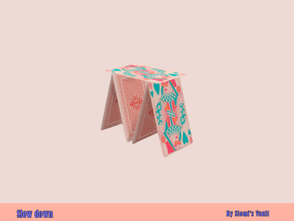 Sims 4 — Slow down - End Table by siomisvault — Slow Down set one of my colorful sets for you! Hope you like it. Thank