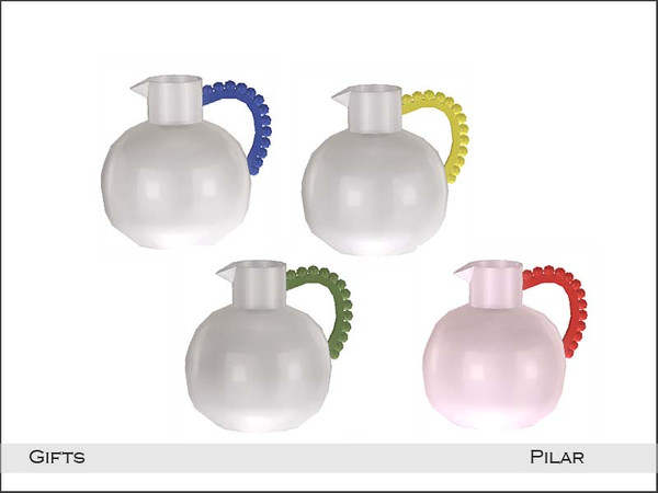 Sims 4 — Pilar Gifts Jug by Pilar — Vibrant Color Gifts for the Home