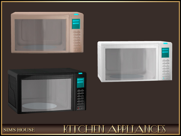 Sims 4 — Sims House MICROWAVE | KITCHEN APPLIANCES by Sims_House — KITCHEN APPLIANCES