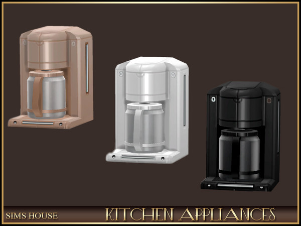 Sims 4 — Sims House COFFEE MACHINE | KITCHEN APPLIANCES by Sims_House — KITCHEN APPLIANCES