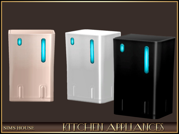 Sims 4 — Sims House TRASH BIN | KITCHEN APPLIANCES by Sims_House — KITCHEN APPLIANCES