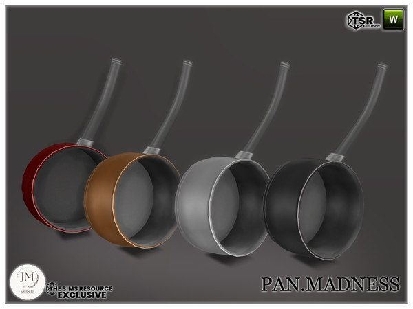 Sims 4 — pan madness pan1 standing by jomsims — Pan Madness Add a touch of realism and elegance to your Sims' kitchen
