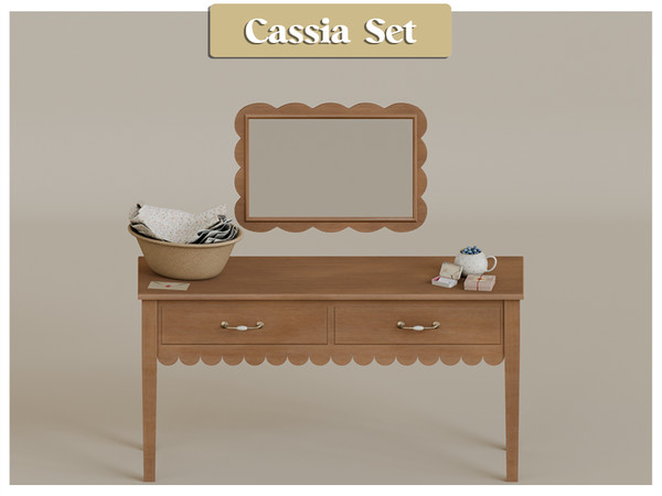 Sims 4 — Cassia Set by Mechtasims — Cassia Set. Created by Mechtasims.