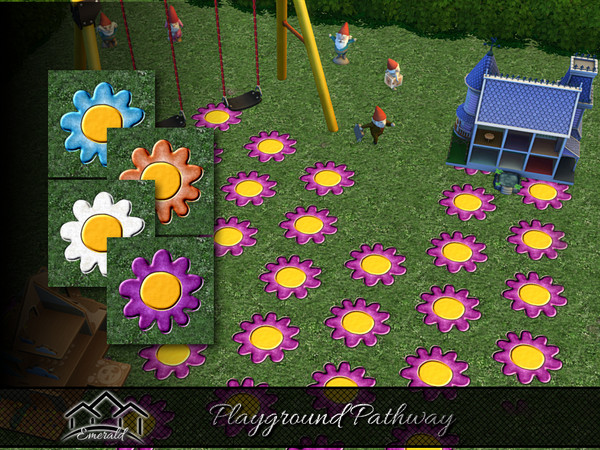 Sims 4 — Playground Pathway by Emerald — What do you do for fun?