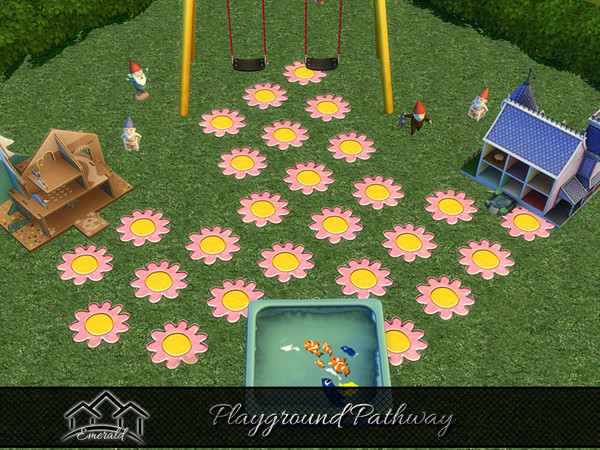 Sims 4 — Playground Pathway5 by Emerald — What do you do for fun?