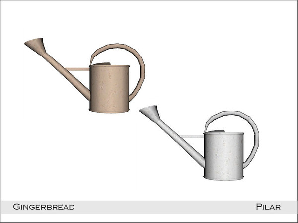 Sims 4 — Pilar Gingerbread Ceramic3 by Pilar — The decorations of the Gingerbread Dining Room