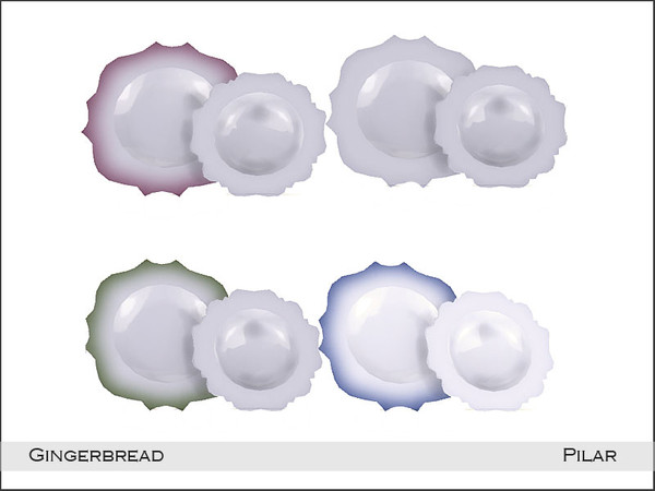 Sims 4 — Pilar Gingerbread Deco2 by Pilar — The decorations of the Gingerbread Dining Room