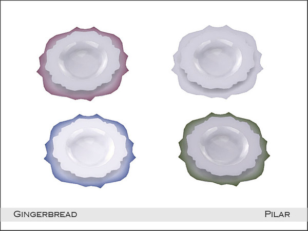 Sims 4 — Pilar Gingerbread Deco4 by Pilar — The decorations of the Gingerbread Dining Room