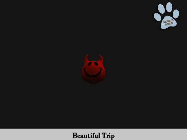 Sims 4 — Beautiful Trip - Devil Smiley by siomisvault — Hello! A lot happened my computer died for 24 hours but I brought