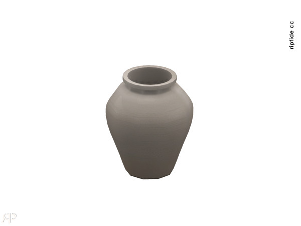 Sims 4 — Riptide-CC Arco Dining Set Wabi Vase by Riptidecc — Sleek, sculptural, and effortlessly sophisticated, the Arco
