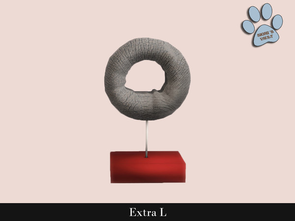Sims 4 — Extra L - Decor # 01 by siomisvault — Extra L Set is a modern style for all kind of rooms! I hope you like it