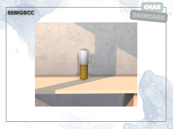 Sims 4 — [SCC] Chae Body Mist by semoscc — A complete skincare set with mirror :)