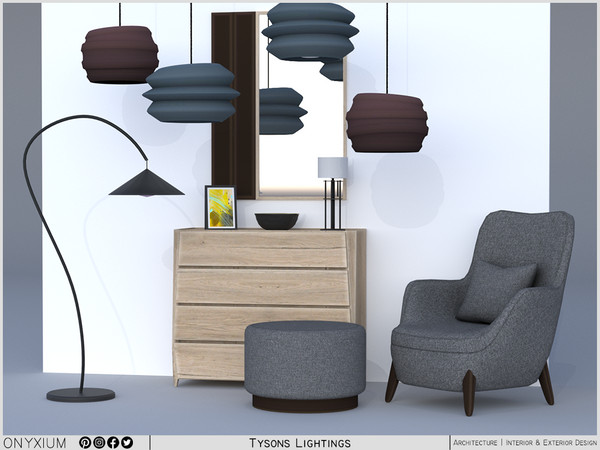 Sims 4 — Tysons Lightings by Onyxium — Onyxium@TSR Design Workshop Lighting Collection - Belong To The 2025 Year