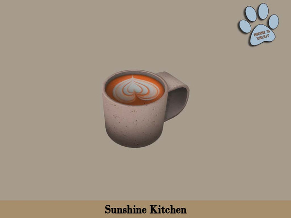 Sims 4 — Sunshine Kitchen - Mug by siomisvault — Sunshine kitchen because it's always cool to have new stuff in your