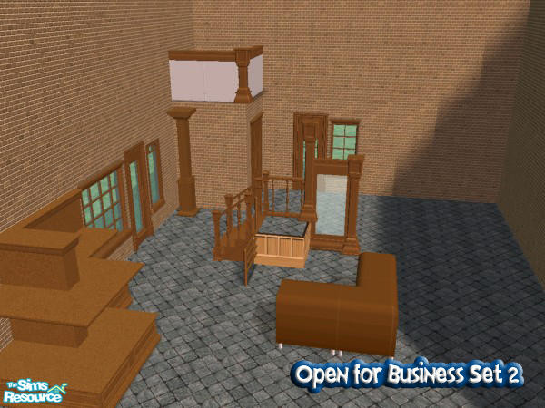 Sims 2 — Open for Business Set 2 by simmyfan2852 — The sequel set to the first Open for Business Set. This time, all the