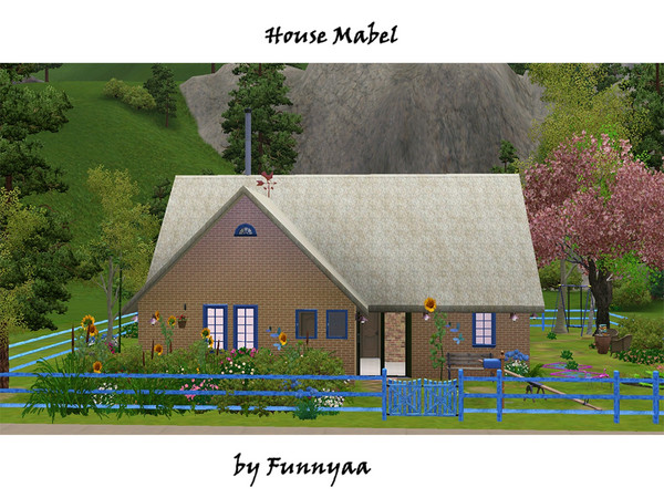 Sims 3 — House Mabel by Elenya — Little Family Home May your little Sims family have a pleasant time in this cozy house