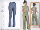 Sims 4 — Lucia Set Bottom- ACN 655 by Asilkan — - 8 Colors