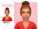 Sims 4 — Princess Hairstyle for Kids by -Merci- — New Maxis Match Hairstyle for Sims4. -Maxis Match colours.