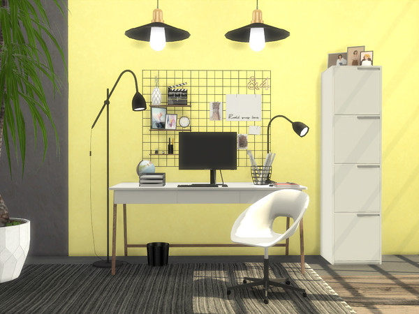 Sims 3 — Holmes Study Room by Onyxium — Onyxium@TSR Design Workshop Study Room Collection - Belong To The 2025 Year