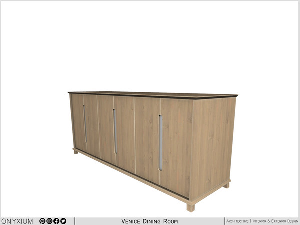 Sims 4 — Venice Console Table by Onyxium — Onyxium@TSR Design Workshop Dining Room Collection - Belong To The 2025 Year