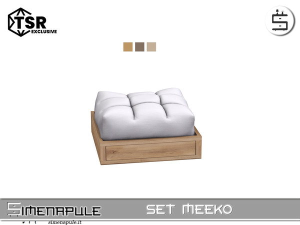 Sims 4 — [SeN4] Set Meeko - Armchair by Simenapule — Set MeekoSet MeekoSet MeekoSet Meeko