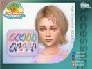 Sims 4 — VACATION VIBES - Hair Clips for Hair Ginko 288C by Daisy-Sims — found under [hat]
