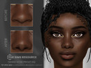 Sims 4 — Denise Nose Preset HQ by Caroll912 — A medium-sized nose preset for female Sims. Preset is suited for Teen -
